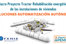 La instalación de soluciones autónomas en el macroproyecto tractor para la rehabilitación de las instalaciones en edificios