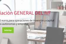 Línea de financiación general del IVF para autónomos y empresas en la Comunidad Valenciana