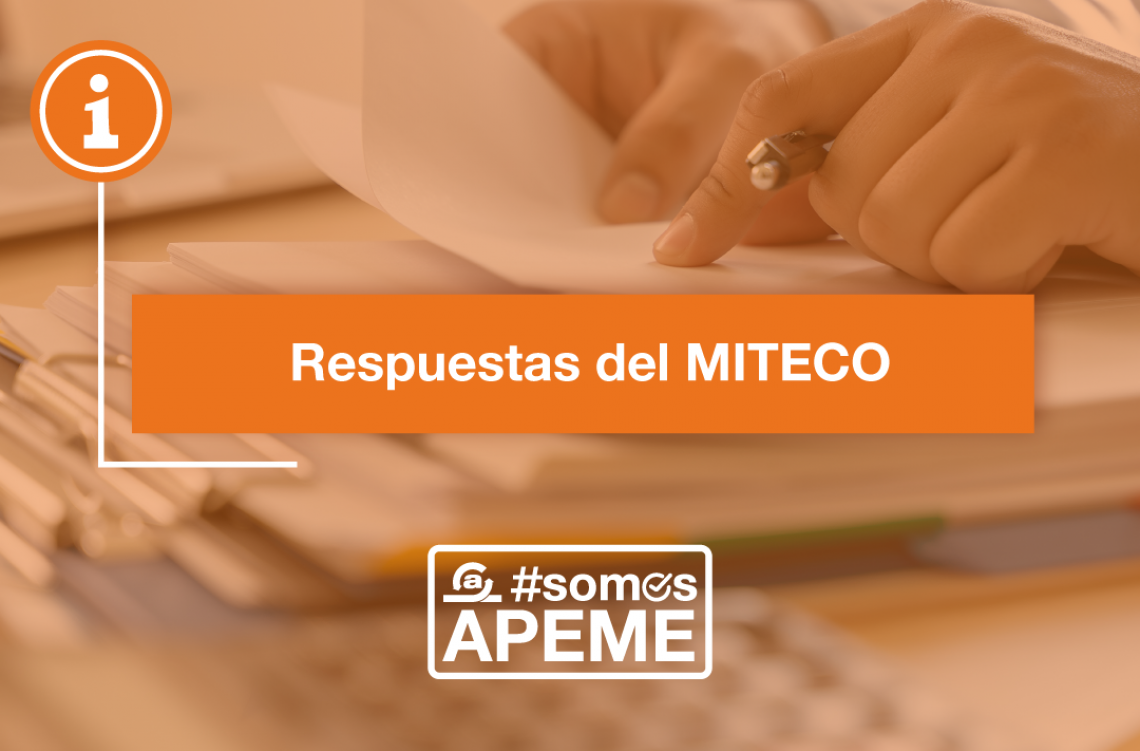 Aclaración del MITECO sobre aplicación de determinados costes por parte de las distribuidoras