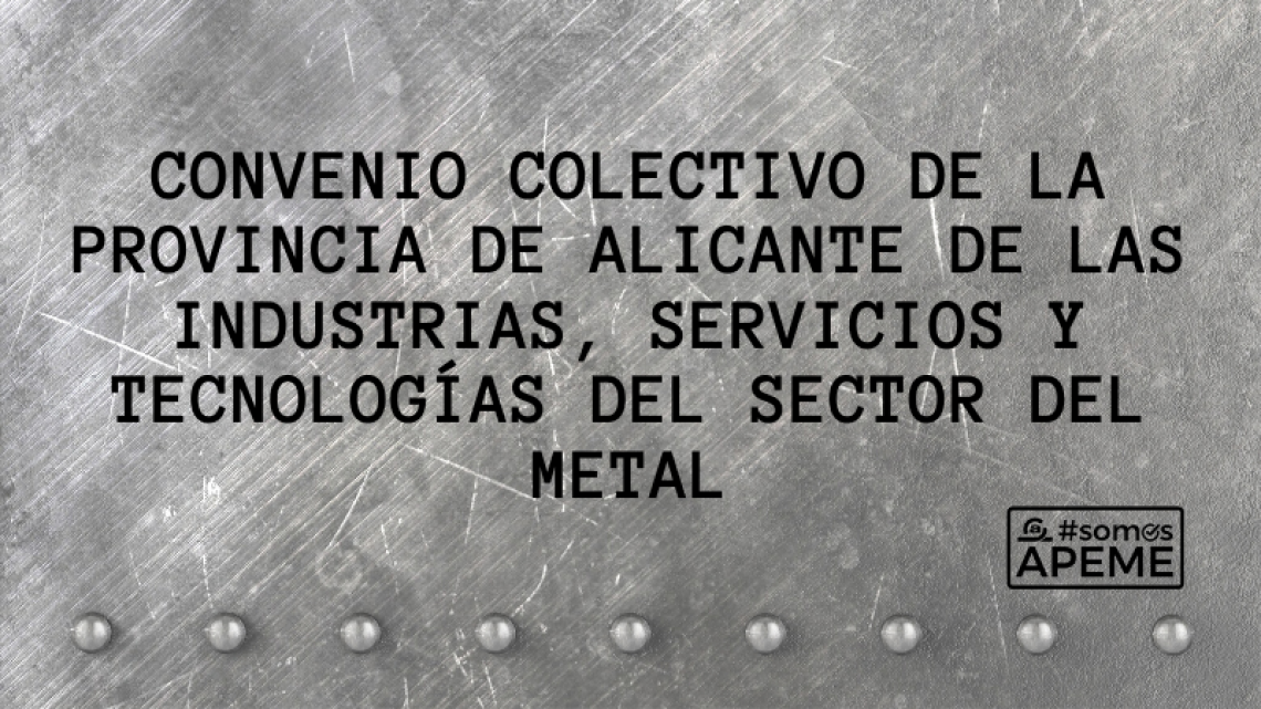 Publicado El Convenio Colectivo Para La Industria, Los Servicios Y Las ...