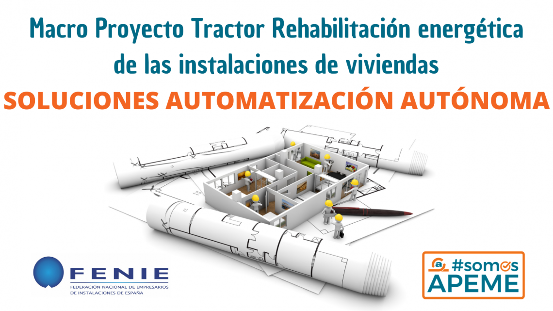 La instalación de soluciones autónomas en el macroproyecto tractor para la rehabilitación de las instalaciones en edificios