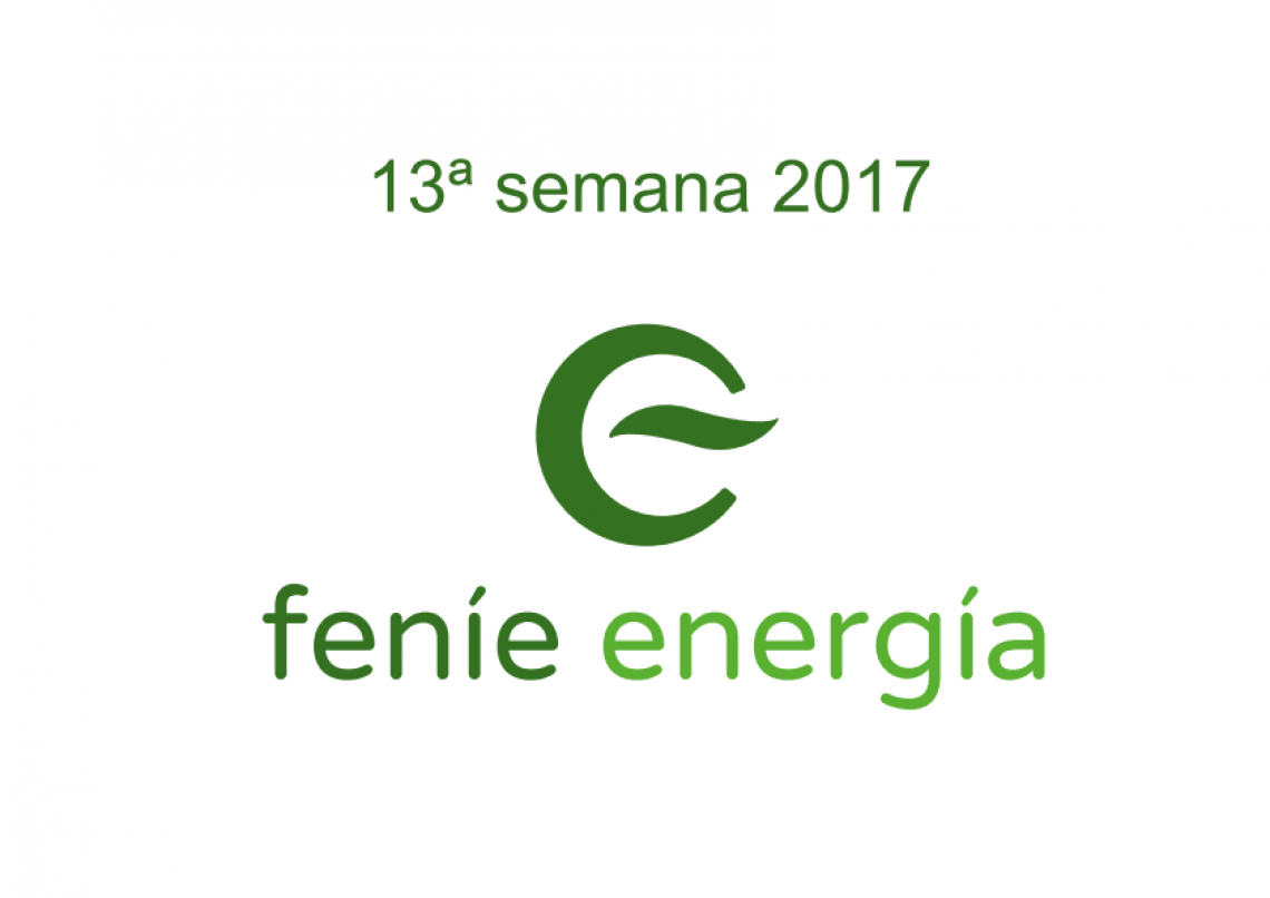 Fenie Energía Informa 13ª semana 2017