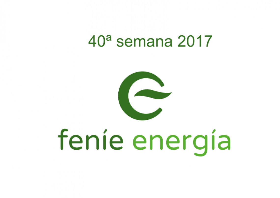 Feníe Energía Informa 40ª semana 2017