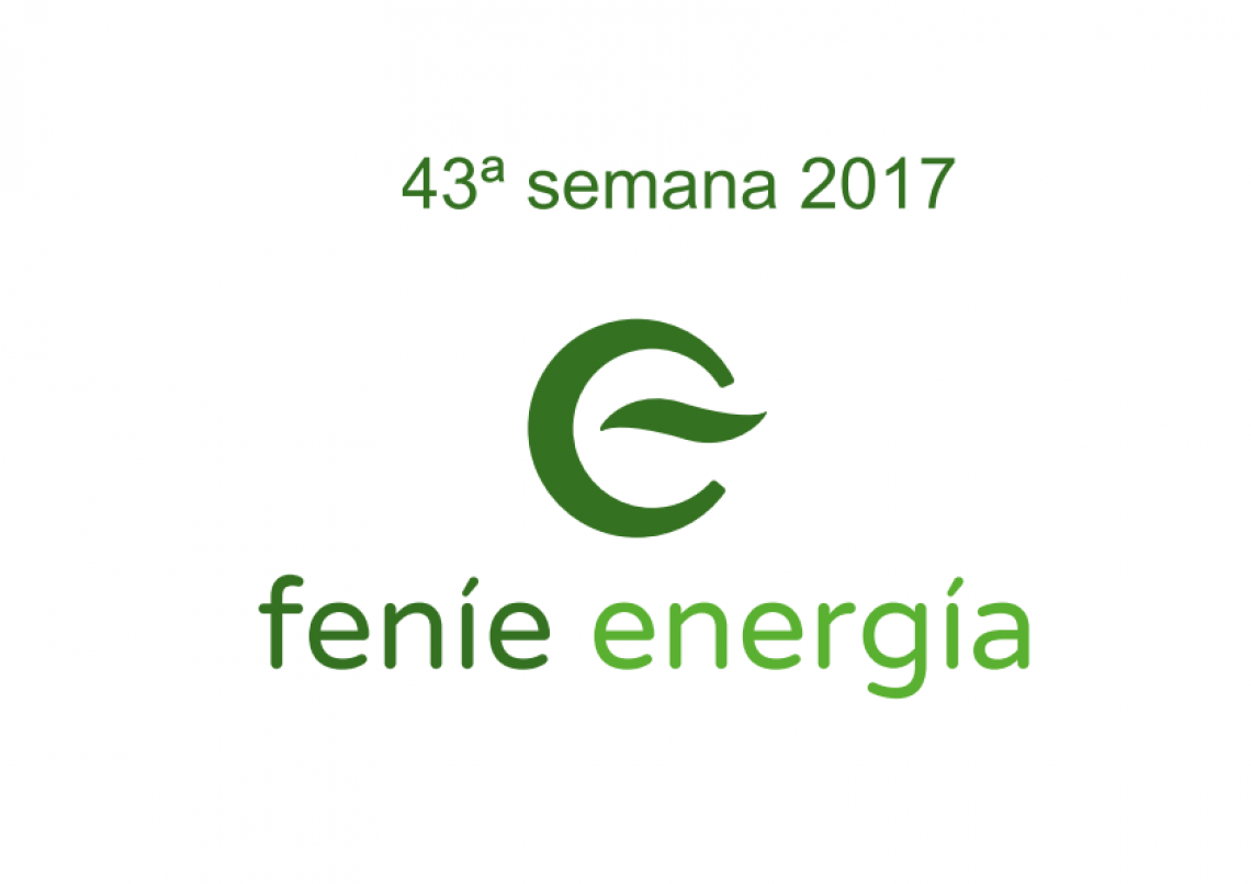 Feníe Energía Informa 43ª semana 2017