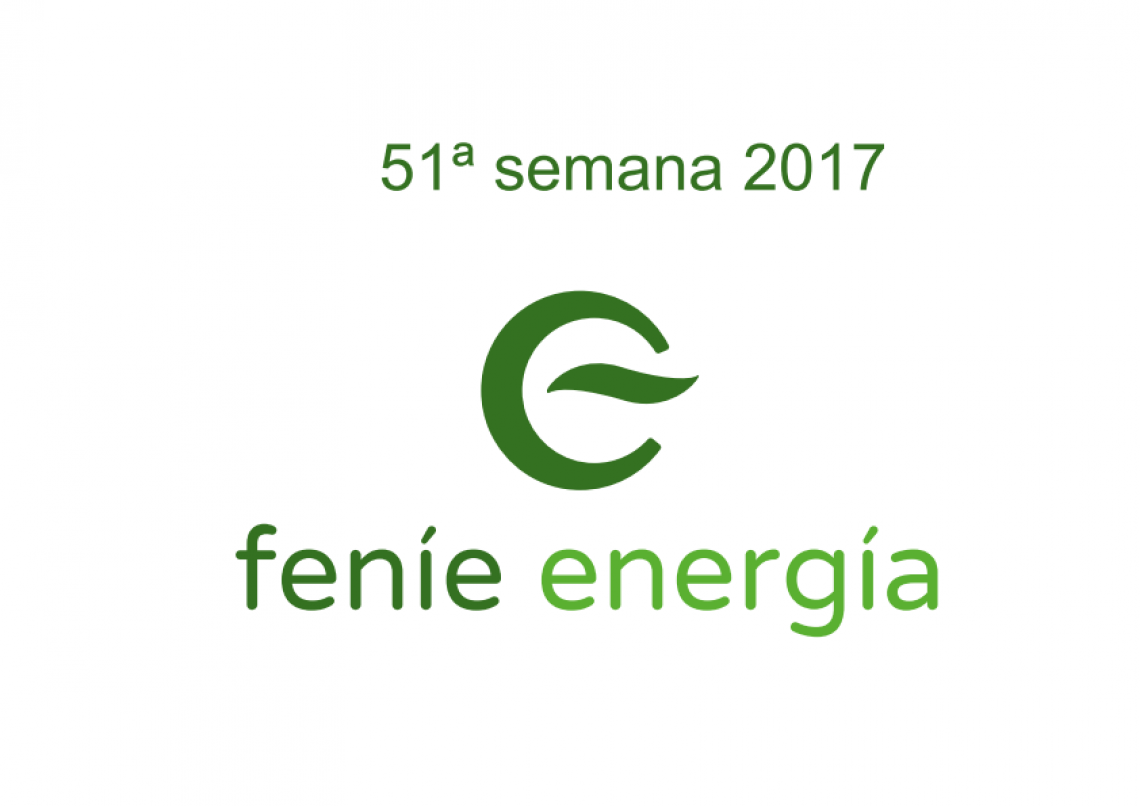 Feníe Energía Informa 51ª semana 2017