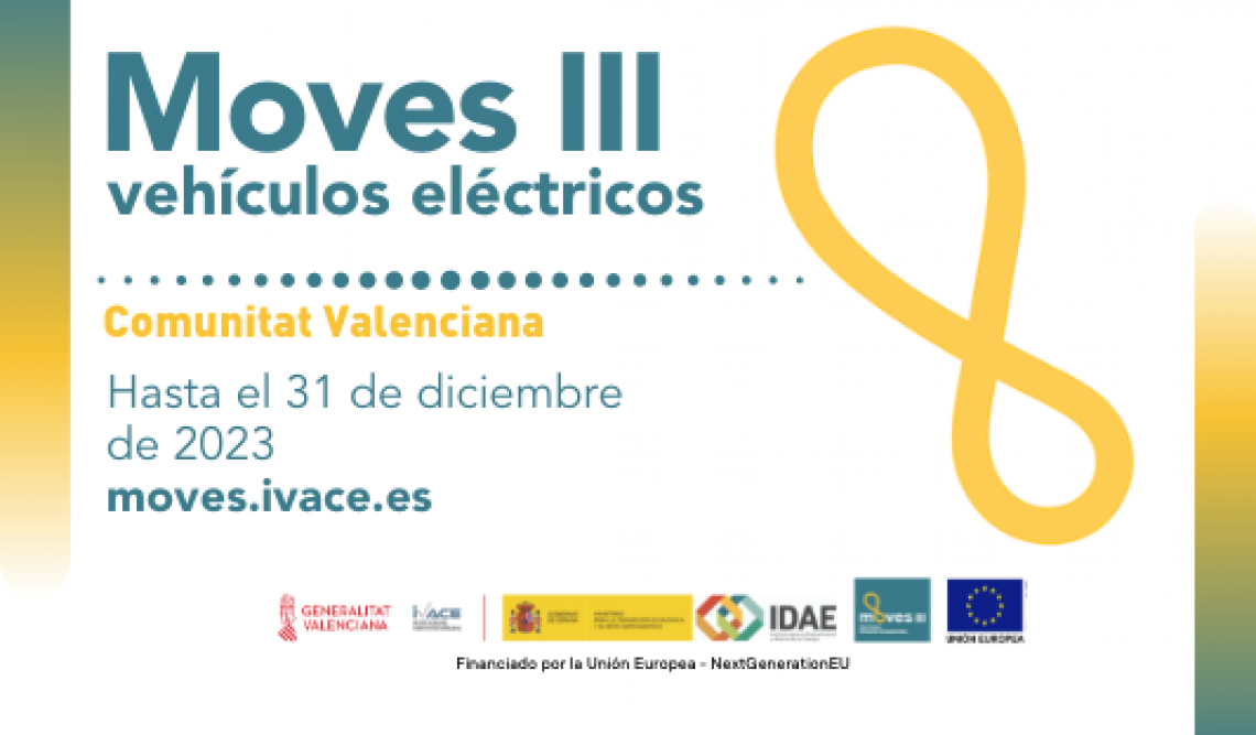 Ayudas para vehículos eléctricos Comunidad Valenciana. Programa MOVES III