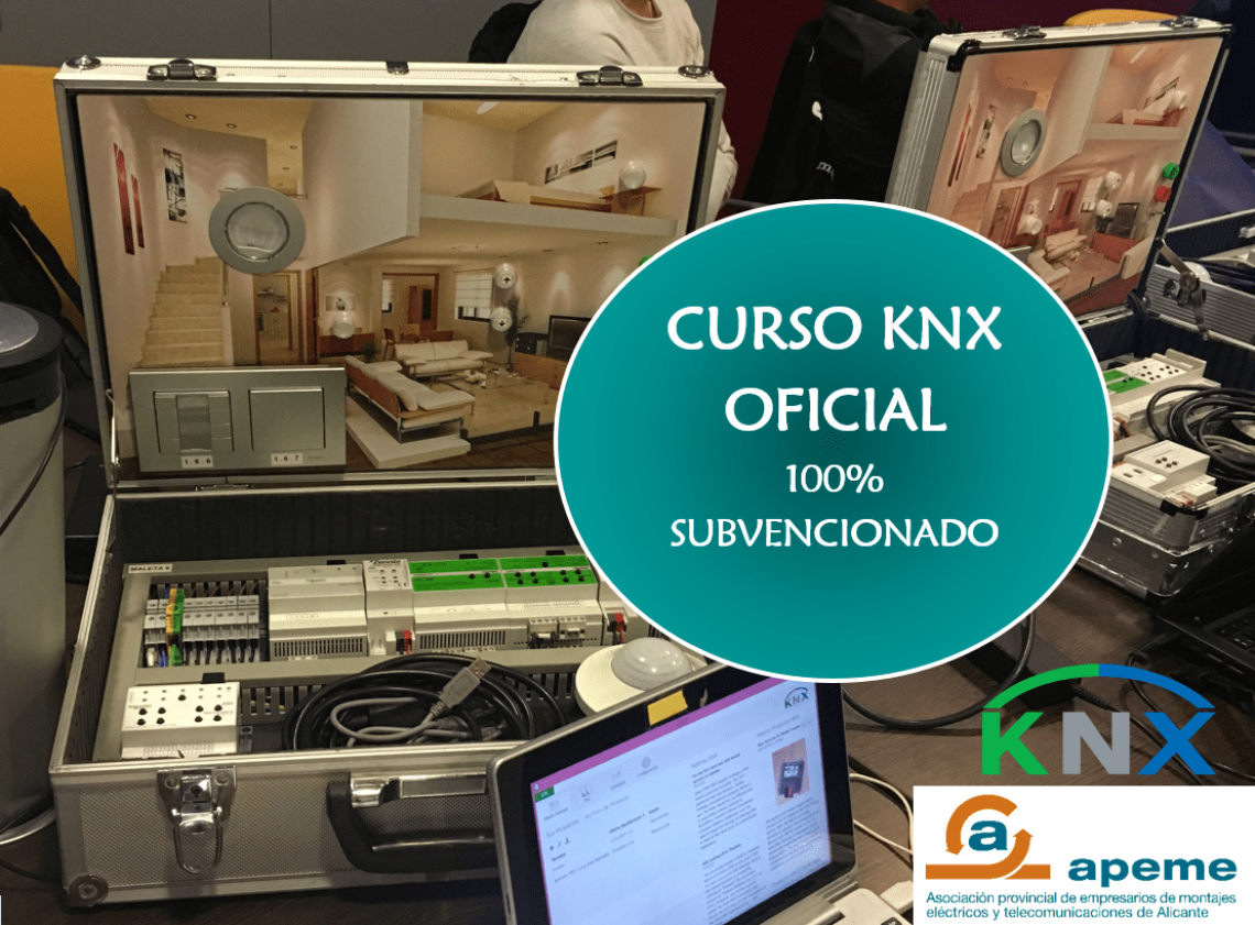 Curso oficial knx totalmente subvencionado