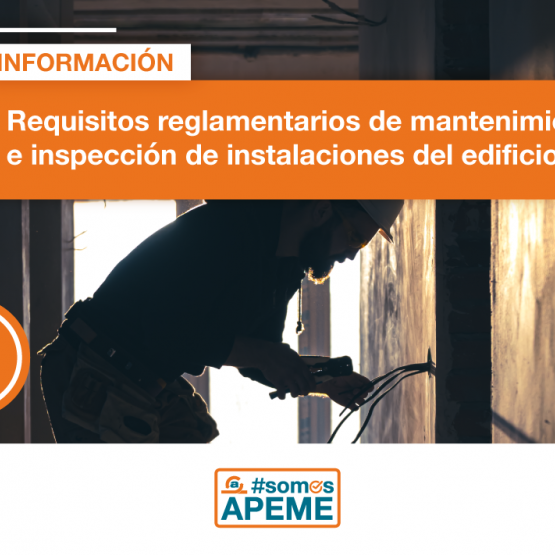 Recopilación de requisitos reglamentarios de mantenimiento e inspección de instalaciones del edificio