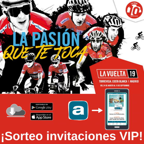 Sorteo 2 invitaciones VIP dobles para La Vuelta
