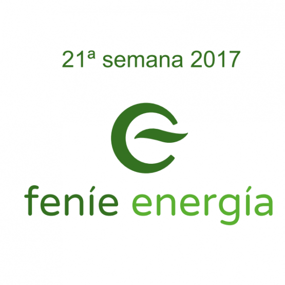 Feníe Energía Informa 21ª semana 2017