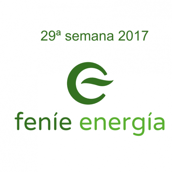 Feníe Energía Informa 29ª semana 2017