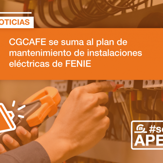 El CGCAFE apuesta por la seguridad en las viviendas sumándose al plan de mantenimiento de las instalaciones eléctricas de los edificios promovido por FENIE