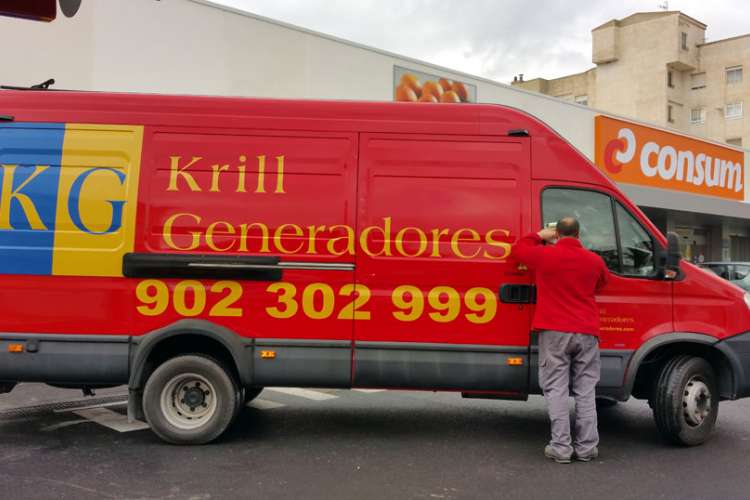 Vehículo Krill Generadores