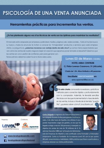 Charla herramientas venta