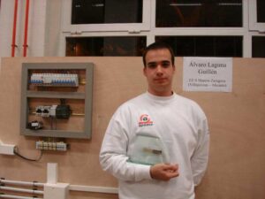 Álvaro Laguna 1º clasificado IES Marcos Zaragoza