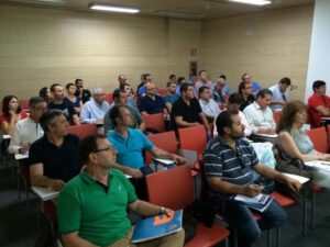 Asistentes al curso Formación Dual de Agentes de Fenie Energía