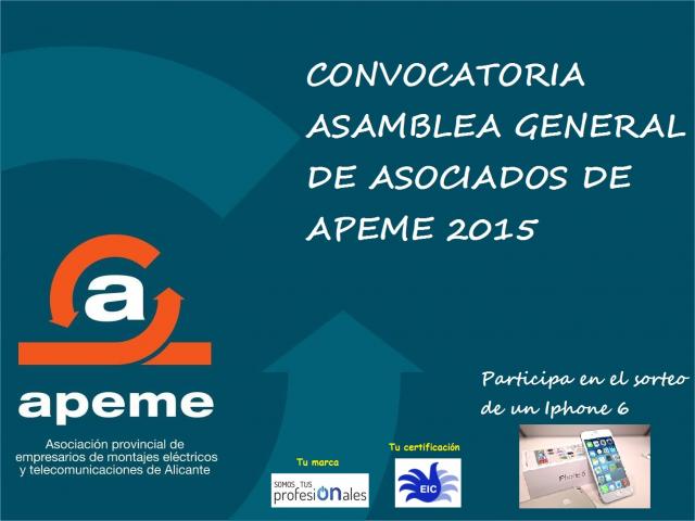 Asamblea General APEME