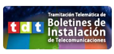 Tramitacion boletines telecomunicaciones