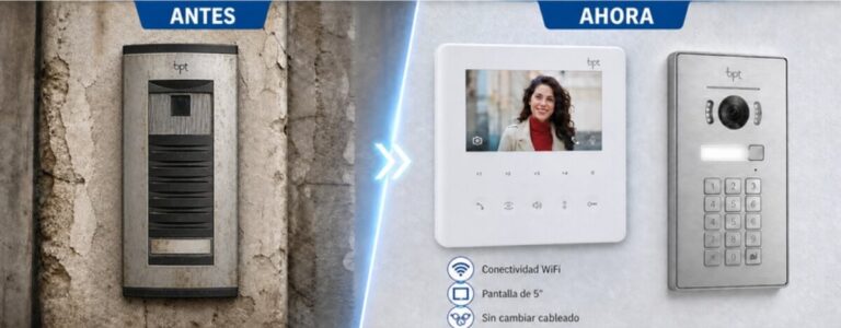 Stock de material BPT para instaladores eléctricos