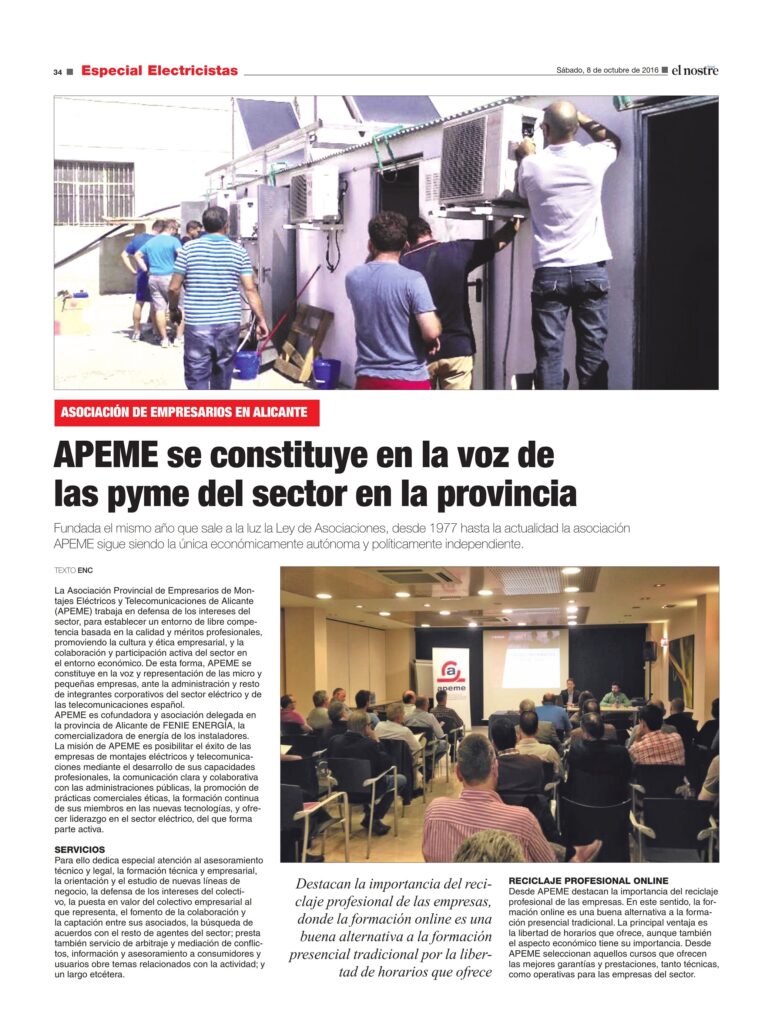 APEME en los medios