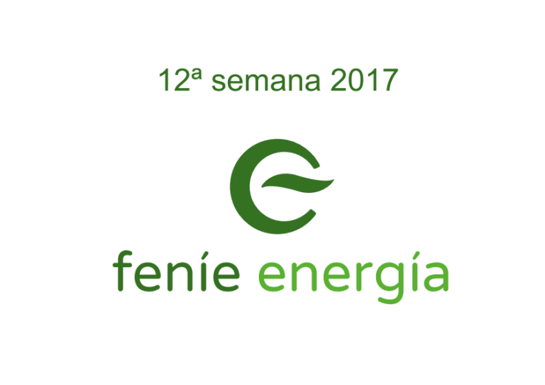 Fenie Energía Informa 12ª semana 2017