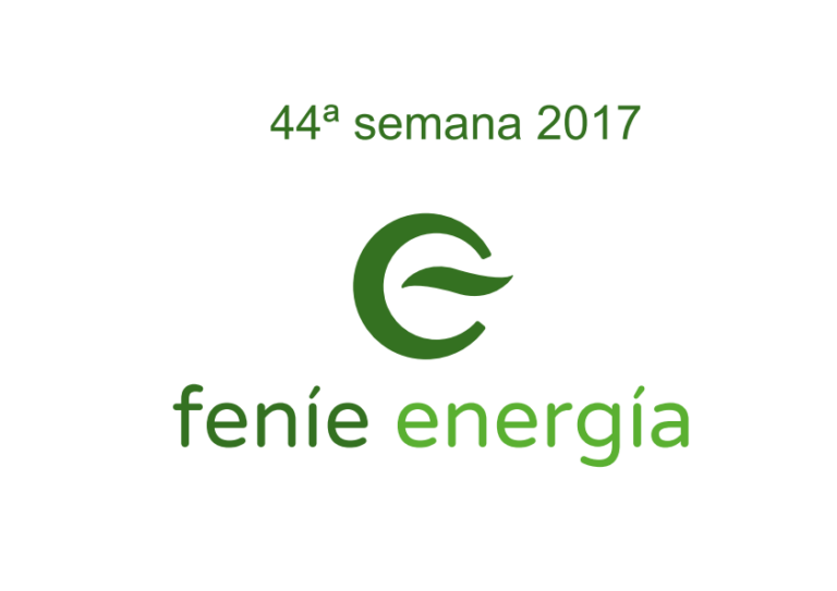 Feníe Energía Informa 44ª semana 2017