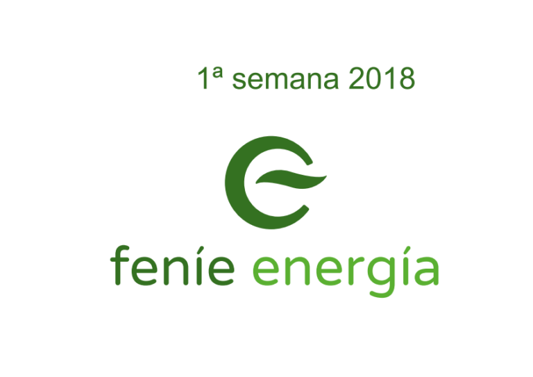 Feníe Energía Informa 1ª semana 2018