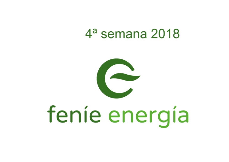 Feníe Energía Informa 4ª semana 2018