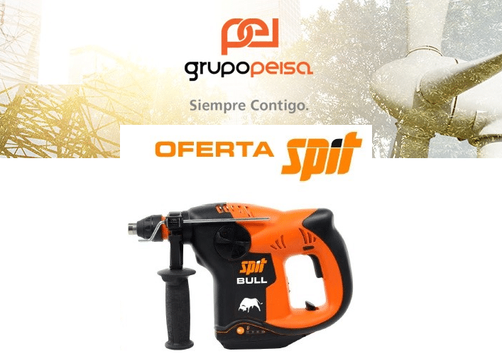 Grupo Peisa y Spit te ofrecen una magnífica promoción en productos Spitbull.