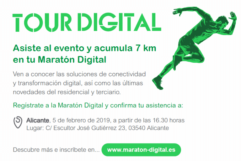 Schneider te invita al Tour Digital de Alicante el 5 de Febrero