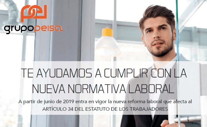 ¡Cumple con La Nueva Normativa Laboral con el controlador de acceso de Golmar!