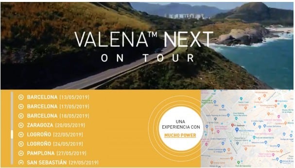 Valena next on tour de Legrand