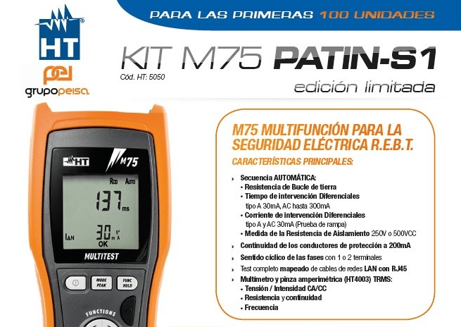 Magnífica promoción con Grupo Peisa y HT Instruments. ¡¡Consigue tu regalo!!