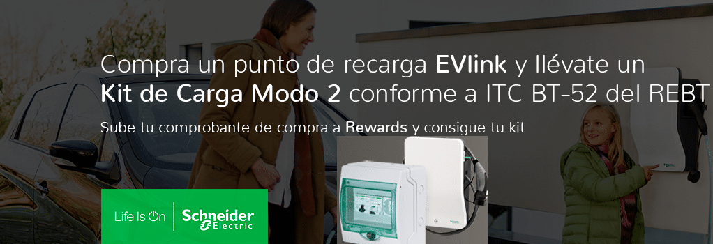 Consigue un Kit de Protecciones para Vehículo Eléctrico con Schneider Electric