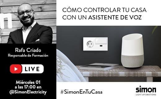 Nuevo Youtube Live Simon (Asistentes de Voz)