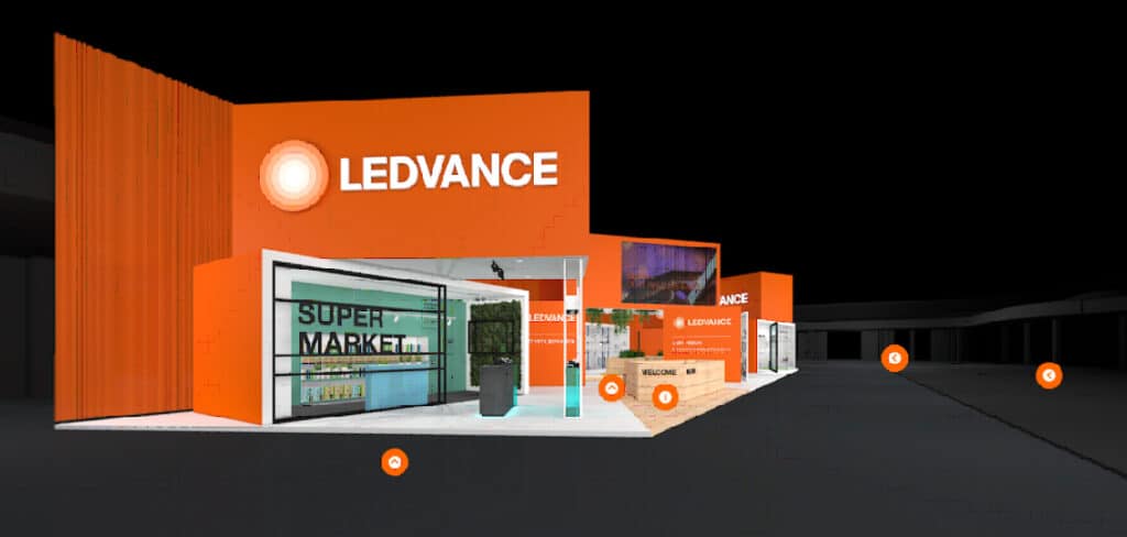 Tras el aplazamiento de Ligth+Building 2020,  LEDVANCE recrea su stand virtualmente