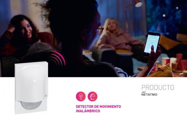 Legrand Group presenta el detector de movimiento inalámbrico, una nueva solución "with Netatmo" para el hogar conectado