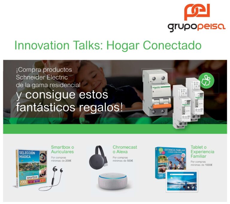 Jornada Innovation Talks junto a Grupo Peisa y Schneider