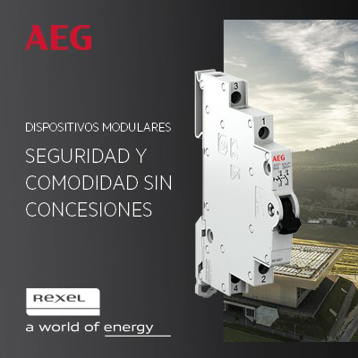 Rexel Spain incorpora a su stock la nueva gama de dispositivos modulares de carril DIN de AEG