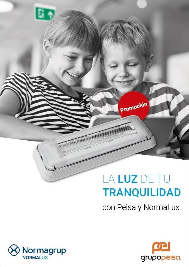 Magníficas promociones Normalux con Grupo Peisa