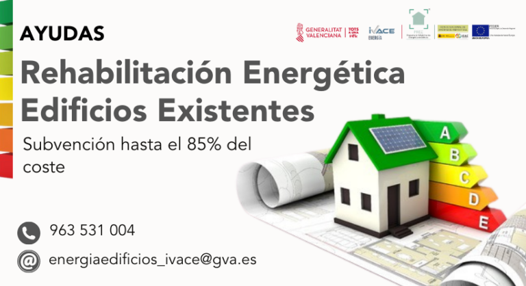 Ayudas rehabilitación energética edificios existentes 2020