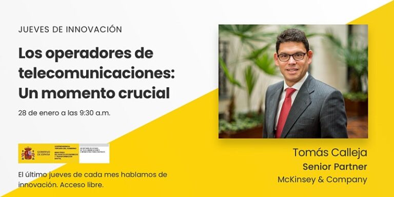 Jueves de innovación: “los operadores de telecomunicaciones, un momento crucial