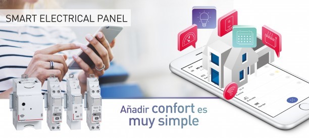 Controla a distancia los dispositivos que consumen más energía y monitoriza el consumo con Smart Electrical Panel de Legrand