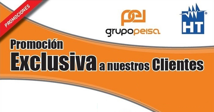 Promoción exclusiva  pinzas HT en Grupo Peisa