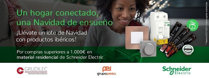 Grupo Peisa te ofrece una magnífica promoción de Schneider. ¡¡Llévate tu cesta de productos gourmet para estas Navidades!!