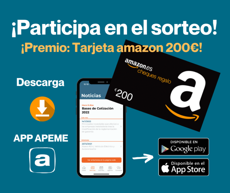 Descarga nuestra APP y participa en el sorteo