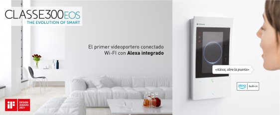 BTicino evoluciona el concepto Smart con el primer videoportero que integra Alexa