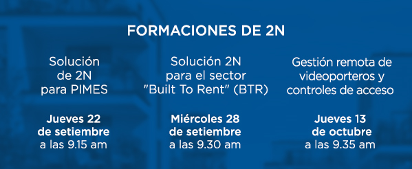 Nuevos webinars de 2N