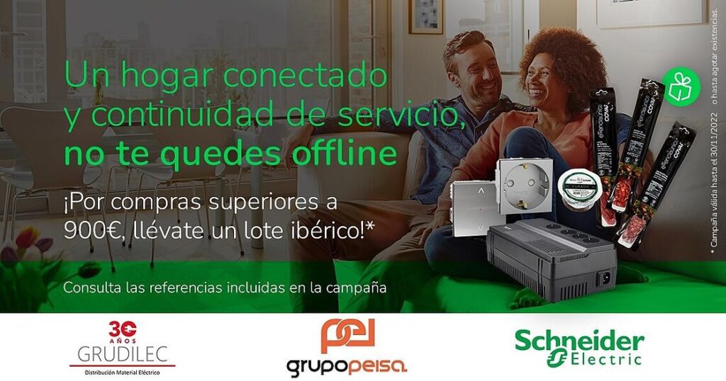 Grupo Peisa te ofrece esta promoción de Schneider