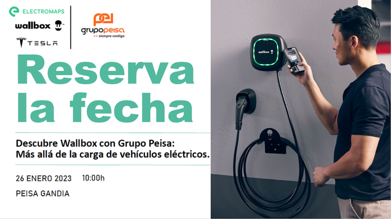 Tesla, Electromaps y Wallbox con Grupo Peisa